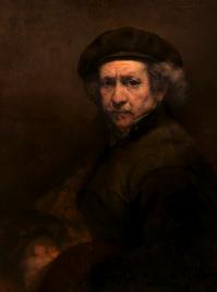 Autoportrait rembrandt 1659