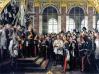 Proclamation de l'empire allemand dans la galerie des glaces du château de Versailles en 1871 18 januar 1871 3 fassung 1885
