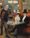 Akseli Gallen Kallela  Café à Paris 1886