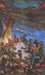 Cezanne le festin 1867