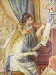 Deux jeunes filles au piano de pierre auguste renoir 1