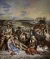 Eugène Delacroix. le massacre de scio