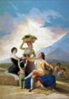 Goya 1786 les vendanges