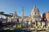 Forum et colonne de Trajan aujourd'hui