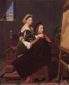 ingres raphael and the fornarina