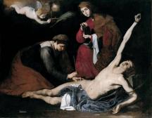 Jusepe de Ribera Saint Sebastian tended by the holy women