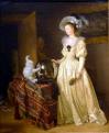 Le chat angora de Jean Honore Fragonard et Marguerite Gerard 1780