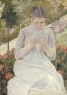 Mary cassatt jeune fille au jardin 1880 82