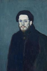 Pablo picasso autoportrait (bleue) 1901