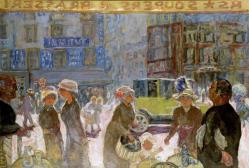 Pierre Bonnard la place Clichy 1912