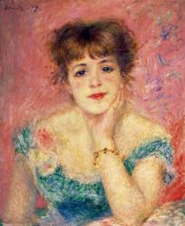 Renoir portrait de jeanne samary 1877