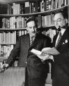 Zweig et son éditeur américain Ben Huebsch vers 1930
