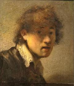 Self portrait rembrandt 1629