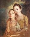 Thomas gainsborough the artist's daughters with a cat
