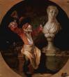 Watteau le singe sculpteur 1710